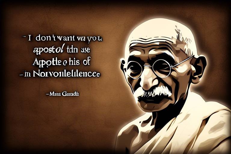 Mahatma Gandhi: The Apostle of Nonviolence