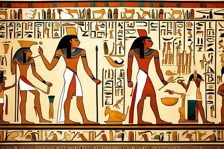 The Artistic Influence of Ancient Egyptian Hieroglyphs