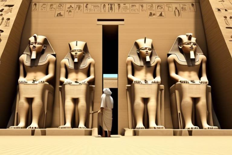 The Discovery of the Ancient Egyptian Temples