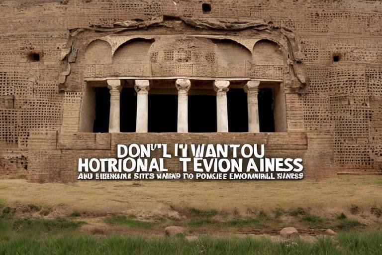 How Heritage Sites Can Promote Environmental Awareness