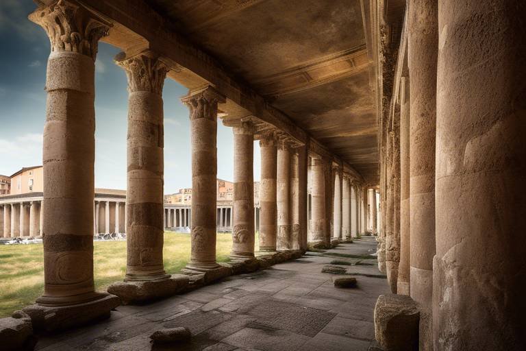 The Secrets of the Ancient Roman Colonnades