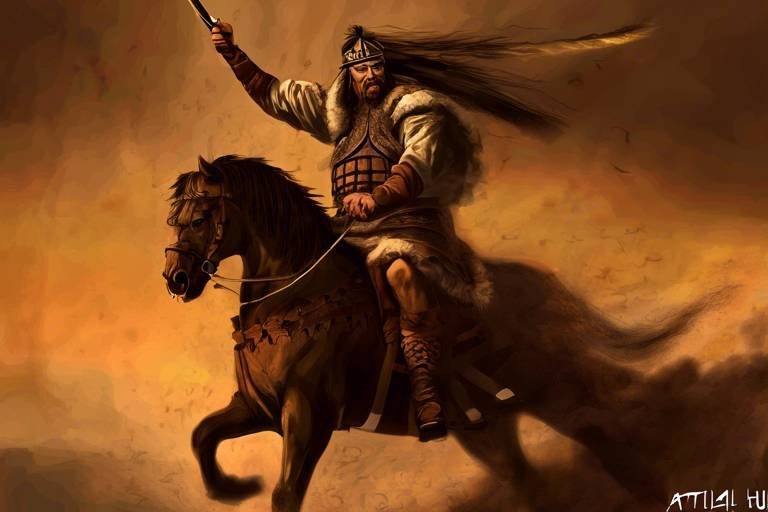 Attila the Hun: The Fearsome Leader