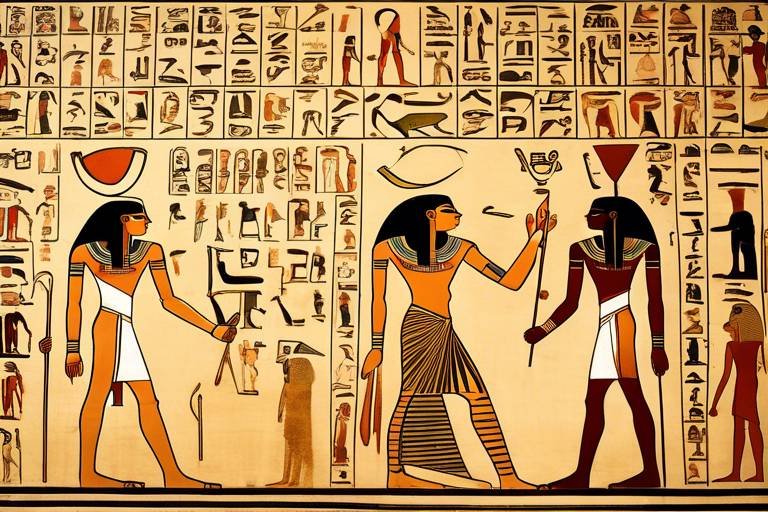 Analyzing the Hieroglyphs of Ancient Egypt