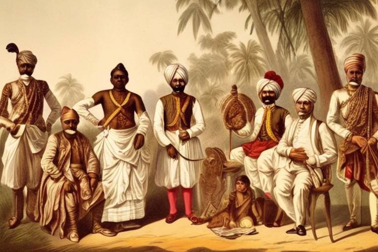 The History of Colonial India - Key Events and Figures