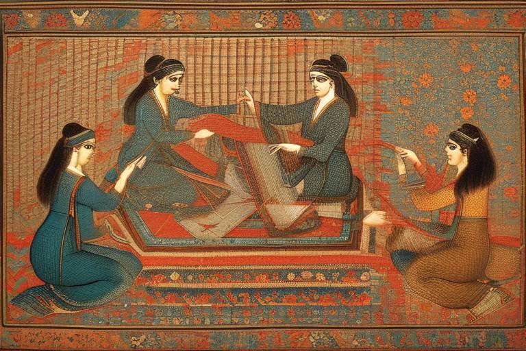 The Mystery of the Ancient Persian Art of Weaving