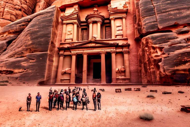 The Ancient City of Petra - Secrets of the Rose-Red City