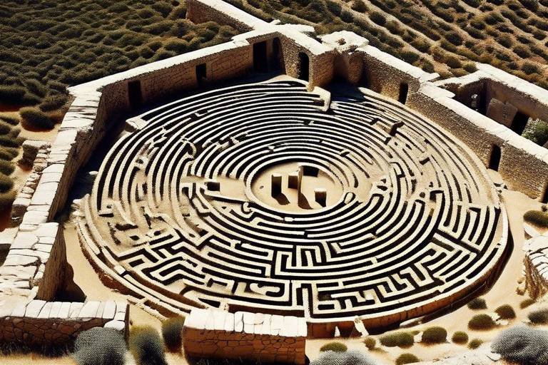 The Secrets of the Labyrinth of Crete