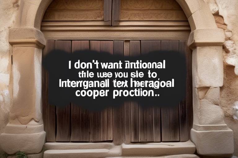 The Importance of International Cooperation in Heritage Protection