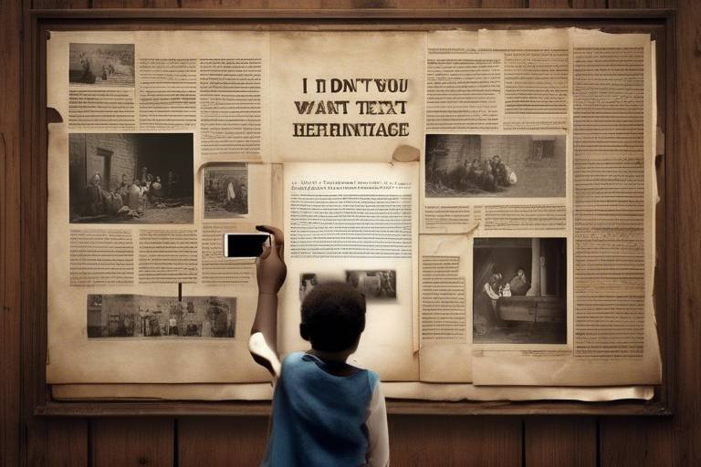 The Role of Digital Storytelling in Heritage Awareness