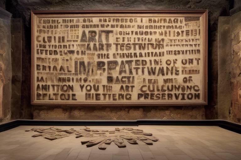 The Impact of Art on Cultural Heritage Preservation