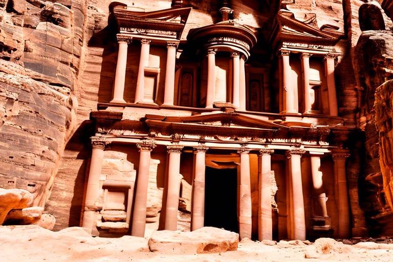 Exploring the Ruins of Petra - The Lost City of Stone