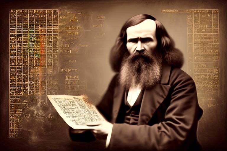 Dmitri Mendeleev: The Creator of the Periodic Table